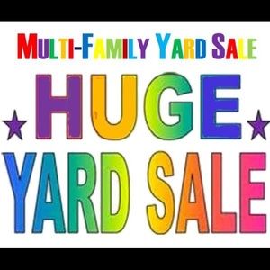 Multi - family garage sale